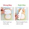 Wrapables Baby Animals Sticky Notes, Adhesive Memo Notepads for Home, Office, Work (Set of 6)